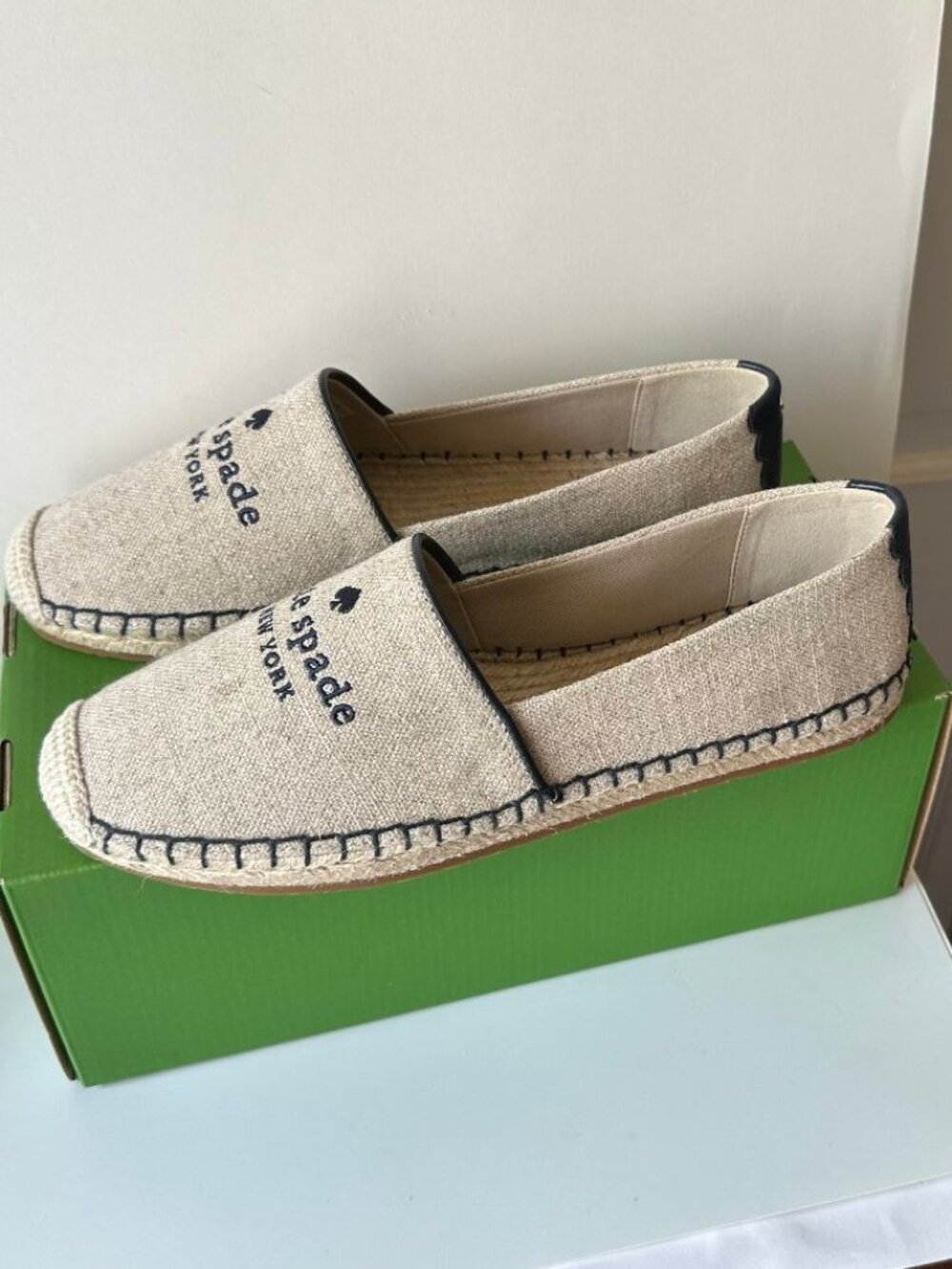 NEW Kate Spade Espadrille Shoes Size 8.5